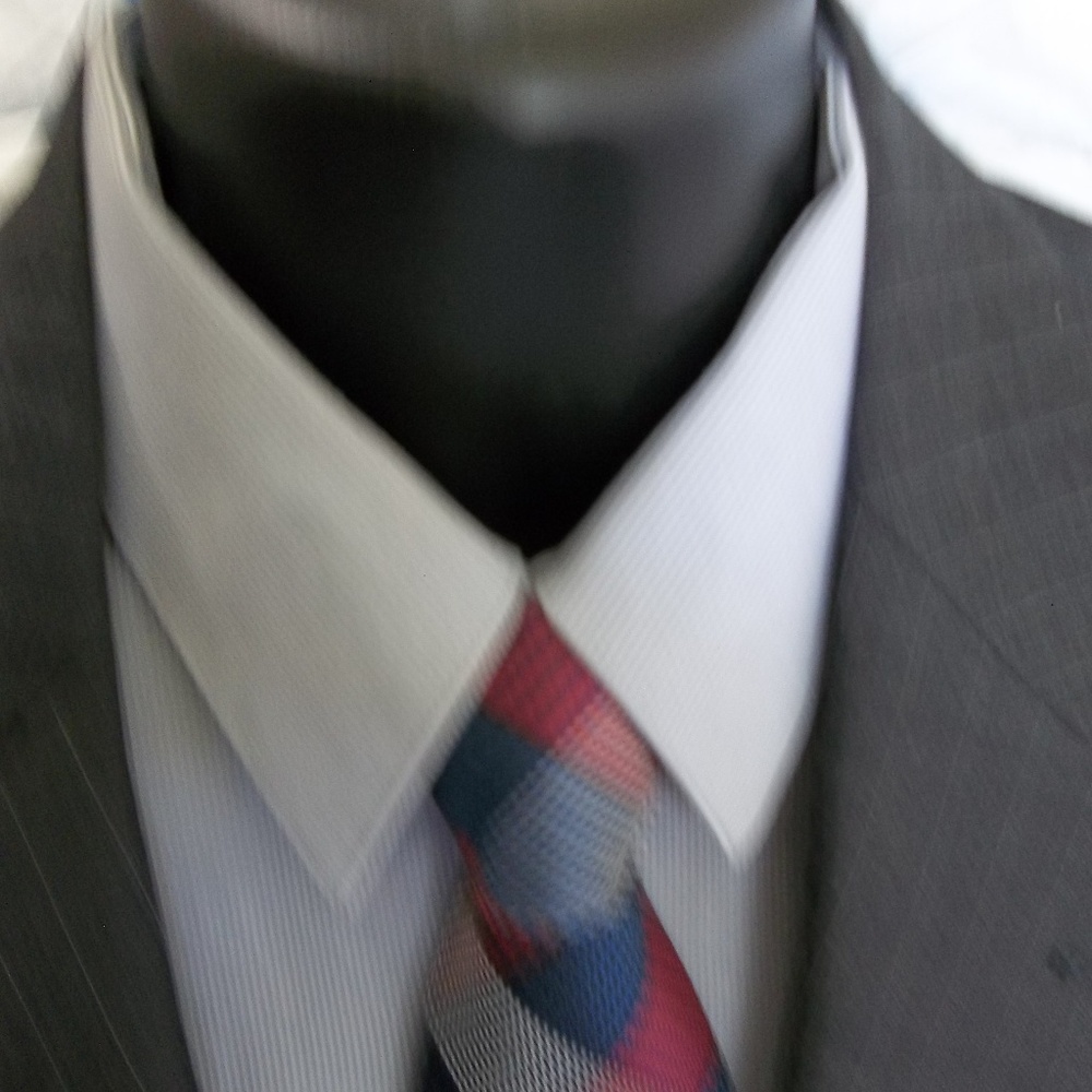 10)Ralph Ralph Lauren 2Btn Gray Pinsripe Suit